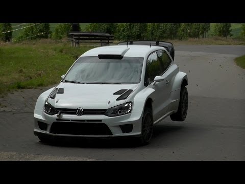 Jari-Matti Latvala Test Germany 2014|Volkswagen Polo R WRC|