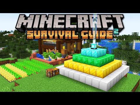 How To Use A Beacon + Haste 2 Mining! ▫ Minecraft Survival Guide (1.18 Tutorial Lets Play) [S2E76]