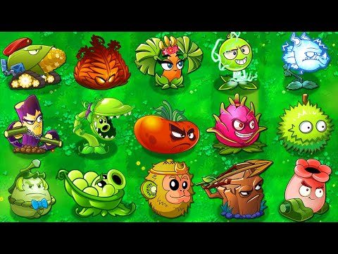 All Premium Plants  Power-Up vs Rodeo Legend Zombie in Plants vs Zombies 2