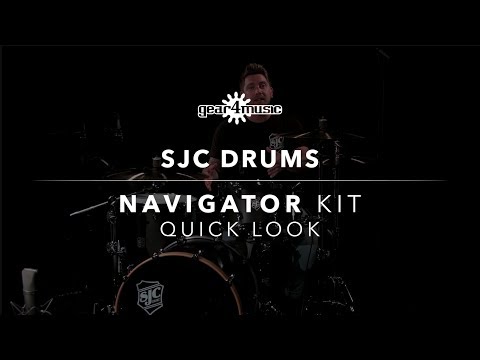 SJC Drums Navigator Kit | Gear4music Demo