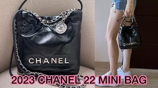 Download lagu UNBOXING: 2023 NEW CHANEL 22 MINI BAG: UP CLOSE / WHAT FITS INSIDE / HOW TO WEAR IT! mp3