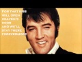 Elvis Presley - Kiss me Quick (with lyrics) 
