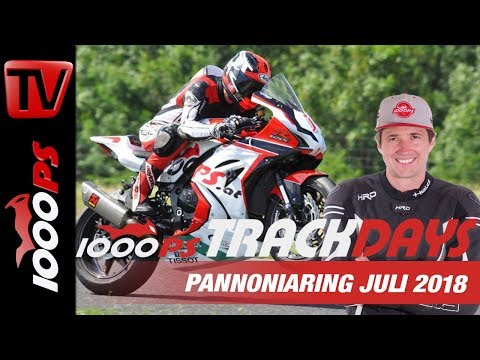 Leiwande Leute, mächtige Bikes - 1000PS Bridgestone Trackdays Juli 2018 Pannoniaring