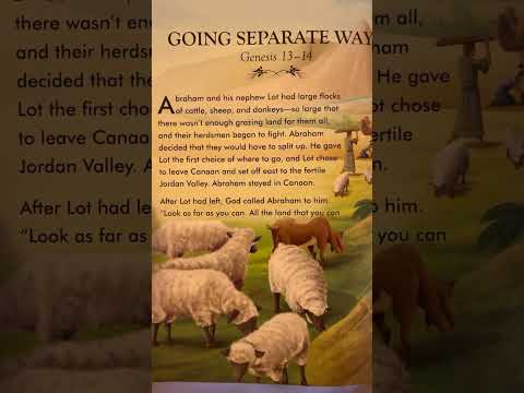 Genesis 13-14 - Going Separate Ways - The Complete Illustrated Children’s Bible #readaloud