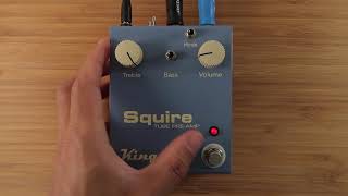 Video thumbnail for Kingsley Squire 86 | Tone Shaping Preamp by Andrew Cheng - Guitarist