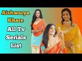 Aishwarya Khare All Tv Serials List ||  Indian Television Actress || Bhagyalakshmi, Naagin 5...