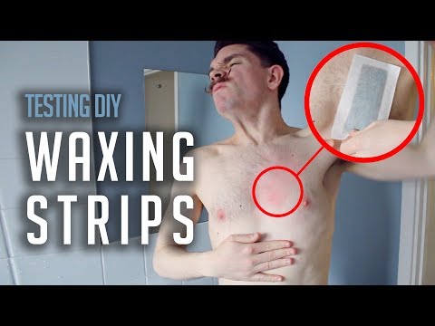 Testing Waxing Strips For Men | Manscaping + Body Hair...