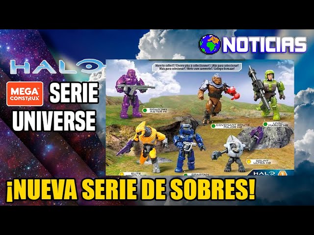Vídeo relacionado con Mega Construx Halo Universe Series 2 - Mini figuras de bolsa ciega (paquete de 4)