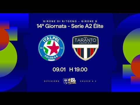 Italpol-New Taranto | 14ª giornata | Serie A2 Élite 2025/2026 - Girone B