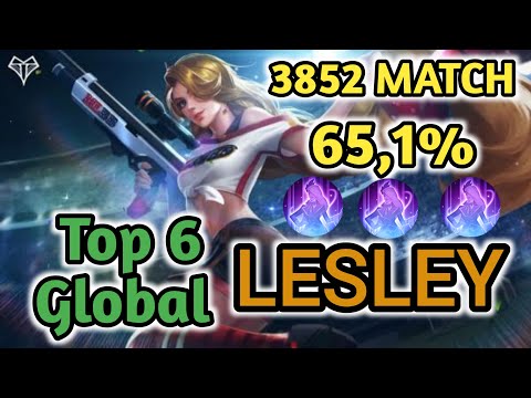 LESLEY BRUTAL CRITICAL SNIPER - TOP 4 GLOBAL LESLEY - Mobile Legends