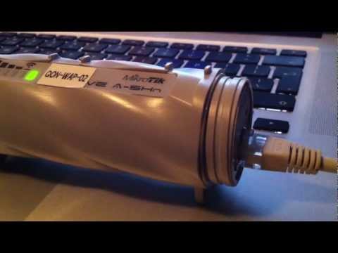 MikroTik BaseBox 5 RB912UAG-5HPND-OUT bevielis prieigos taškas video