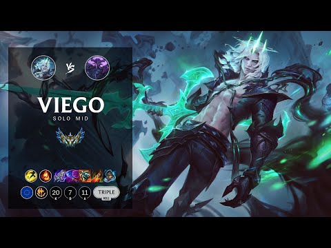 Viego Mid vs Kassadin - EUW Challenger Patch 12.15