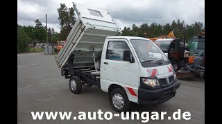 Piaggio Porter S90 Kipper Euro 4 AHK 65PS Benzin Motor Kommunalfahrzeug tippbil < 3.5t till salu - Bild 4 | Autoline SE Piaggio Porter S90 Kipper Euro 4 AHK 65PS Benzin Motor Kommunalfahrzeug tippbil < 3.5t | Bild 4 - Autoline