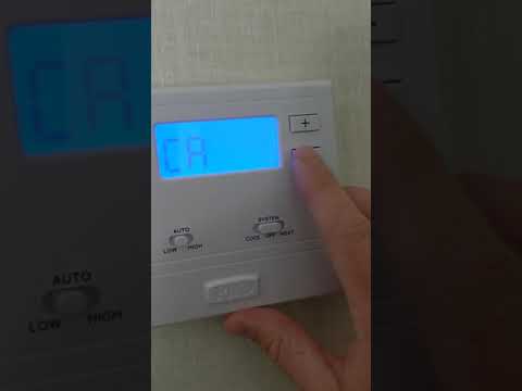 Pro 1 Thermostat override make it cooler or warmer increase or decrease the temp limits.