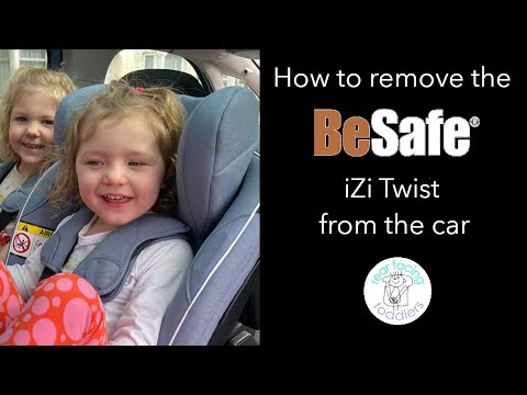How to remove the BeSafe iZi Twist i-Size from the car