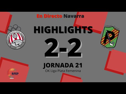 Highlights UDC Rochapea 2 - 2 CP Patín Raspeig // OK Liga Plata Femenina -22/23