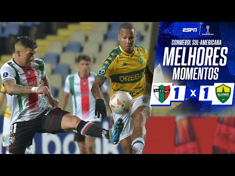 Gols e lances de Palestino x Cuiabá