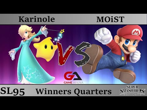 SmashLAN'd 95 - Winners Quarters: Karinole (Rosa) vs MOiST (Mario, PT)