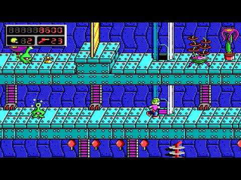 Commander Keen 1 Galaxy Mod (Remake) - All Levels 100% (MS-Dos)