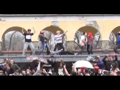 American College of Sofia behind the Harlem Shake