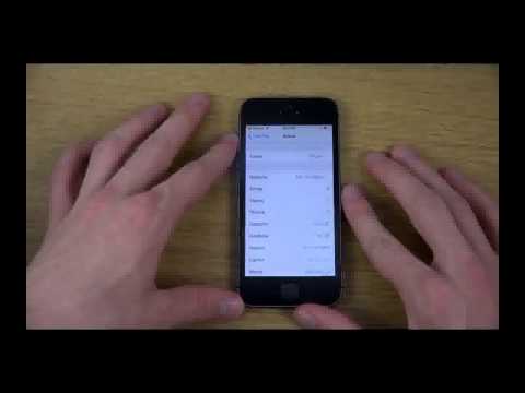 iPhone 5S iOS 8 Final Public First Look