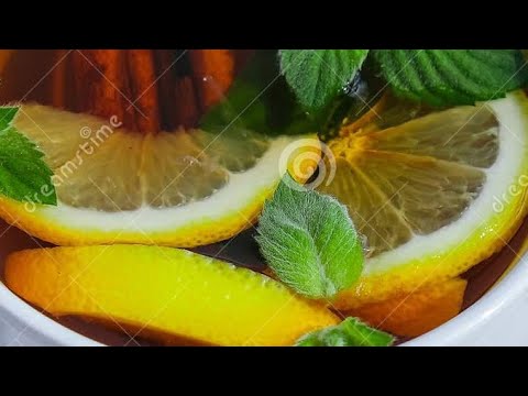 Té aromático de limón. Delicioso y excelente para la Salud.