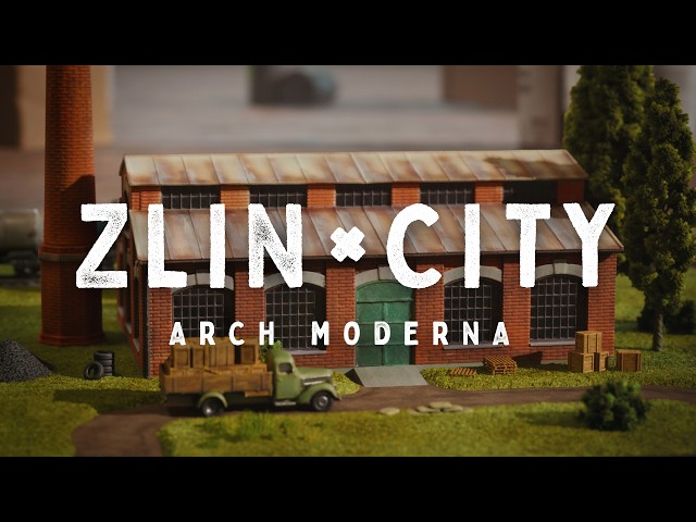 Titulný obrázok Youtube videa s názvom Zlin City: Arch Moderna Česk&yacute; Trailer