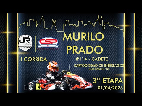 Murio Prado - 3ª Etapa XVI Copa São Paulo Light de Kart 2023 (1/2 Corrida)