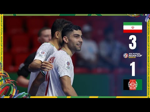 #ACFutsal2024 | Group D : Islamic Republic Of Iran 3 - 1 Afghanistan