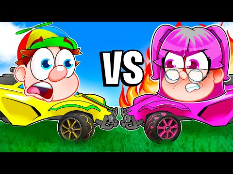 JOHNNY vs DAISY'S MOM In Rocket League!