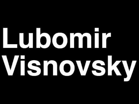 How to Pronounce Lubomir Visnovsky New York Islanders NHL Hockey Player Runforthecube
