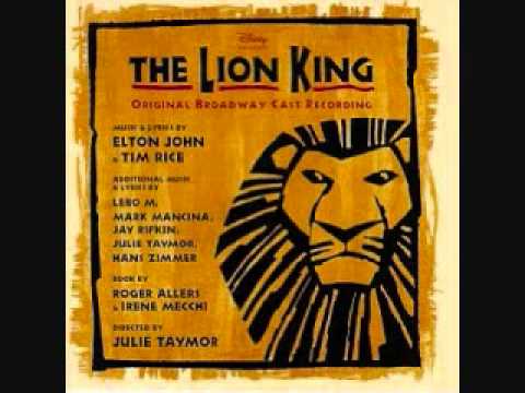 The Lion King Broadway Soundtrack - 17. Can You Feel the Love Tonight