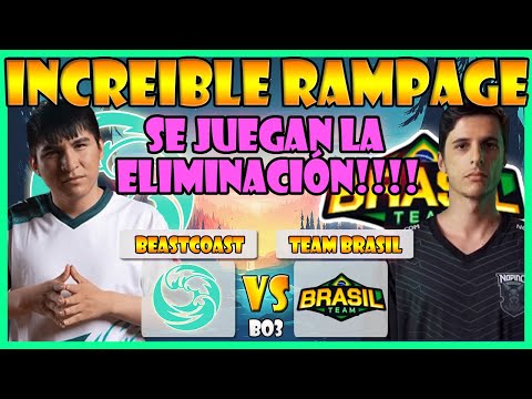 BEASTCOAST VS TEAM BRASIL BO3[GAME 2] ELIMINACION BTS PRO SEASON 4: AMERICAS - DOTA 2 PRO