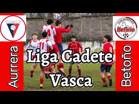 FOTOS: Olarizu(Aurrera) 1-0 Betoño | Cadete Vasca - Resumen del partido