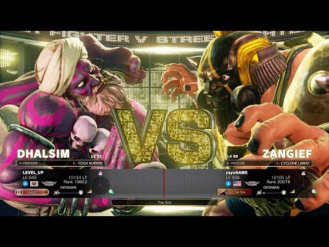 SFVAE S3.5 - FT2 - LEVEL_UP (Dhalsim) Vs yayoGAME (Zangief)