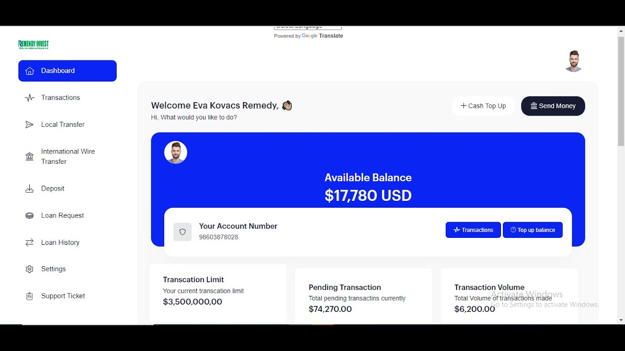 How to create Online banking website with sms, otp