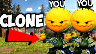 how to CLONE YOURSELF in PVZ BFN