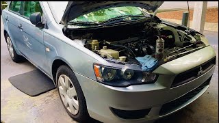 Low Idle Fix ( Throttle Body Cleaning ) 2008 Mitsubishi Lancer
