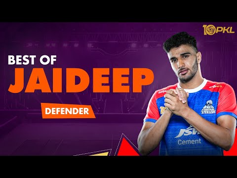 Top 5 Tackles of Jaideep Dahiya from PKL Season 10 (Haryana Steelers) | Pro Kabaddi League