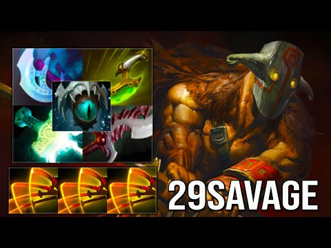 [ Juggernaut ] INSANE ULTIMATE CARRY SAFE - 29SAVAGE - DOTA2 GAMEPLAY