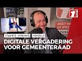 Burgemeester Hengelo over eerste digitale raadsvergadering