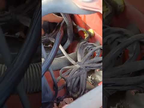 homemade Western Plow wiring harness