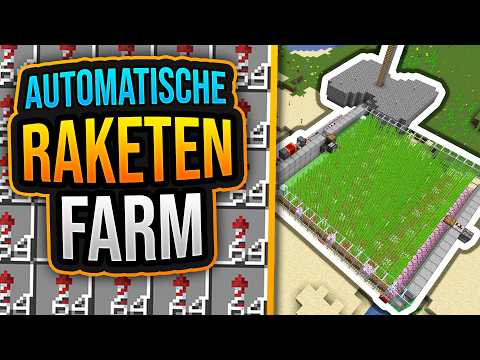 🚀 RAKETEN FARM (TUTORIAL) ✨ Minecraft 1.21 ✨ ErikOnHisPeriod
