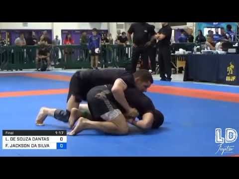 IBJJF No-Gi Pan Ams 2019 - Lucas de Souza Dantas vs F. Jackson da Silva