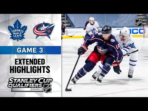 Toronto Maple Leafs vs Columbus Blue Jackets SCQ, Gm3 Aug 6, 2020 HIGHLIGHTS HD