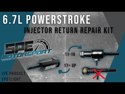 SPE 6.7 Powerstroke Fuel Injector Return Repair Kit