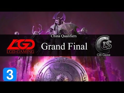 LGD vs CIS #3. The International 2014 - Qualifiers