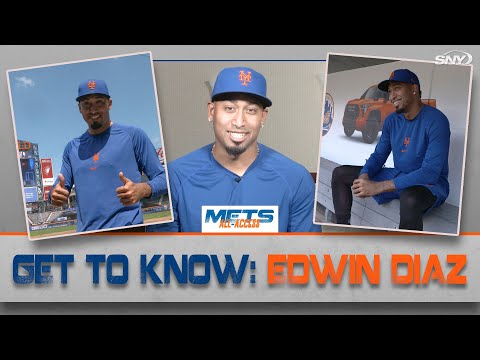 Edwin Diaz on his nickname, closing games, and plays Name That Sugar, Sugar! | Mets All-Access | SNY