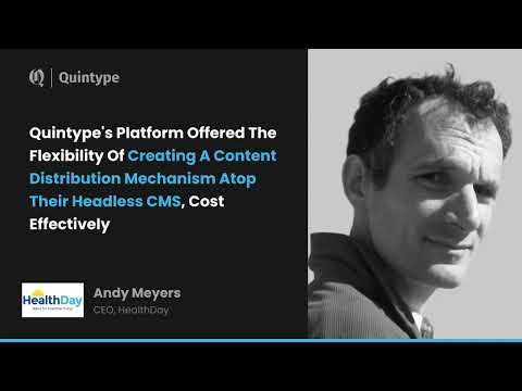 HealthDay - Customer Success Story (Andy Meyers - Chief Executive Officer)