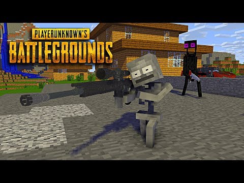 Monster School : Player Unknown Battlegrounds(PUBG) Challenge - Minecraft Animation